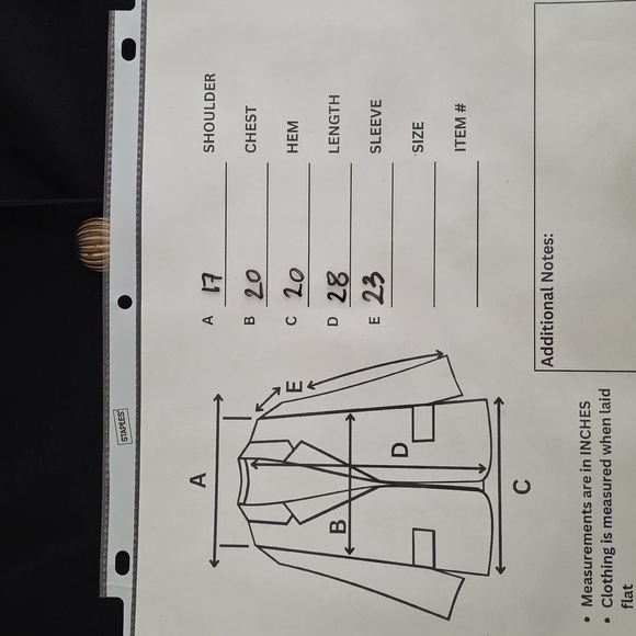 Tribal Black Oversized Vintage Blazer – Made in Canada – Size 5/6 - Picture 11 of 11